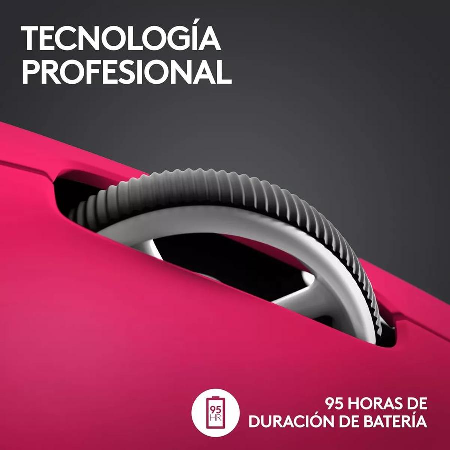 Mouse Gamer Logitech G Pro 2 Wireless Mouse Magenta