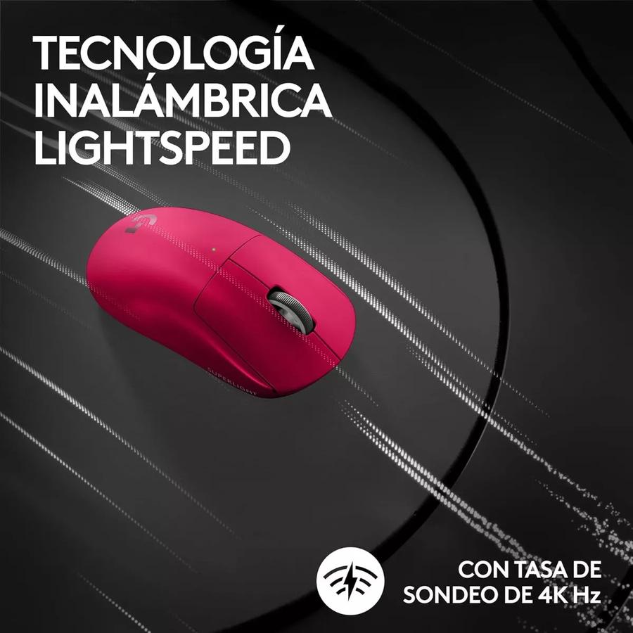 Mouse Gamer Logitech G Pro 2 Wireless Mouse Magenta