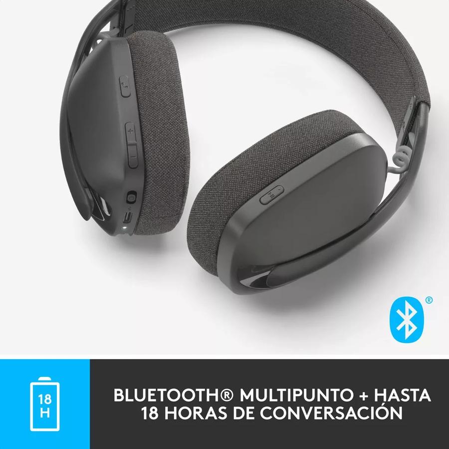 Auricular Logitech Zone Vibe 100  Graphite
