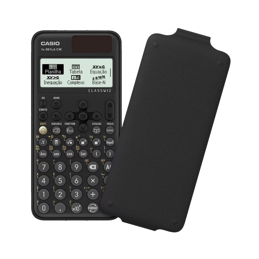 Calculadora Cientifica Casio (FX-991LACW) 550 Funciones Black