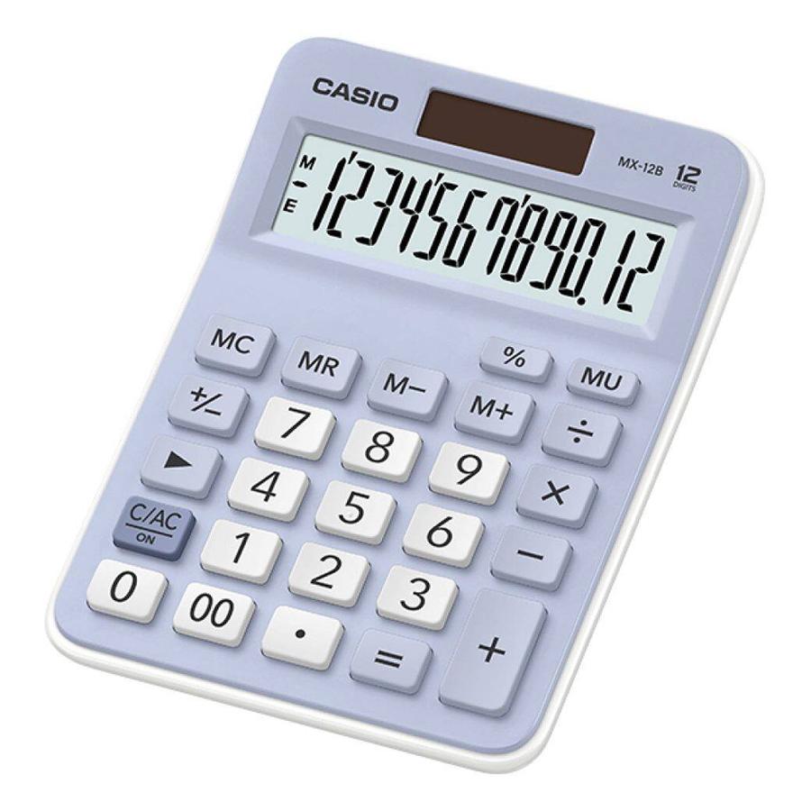 Calculadora Casio (MX-12B-LB) 12 Digitos Grey
