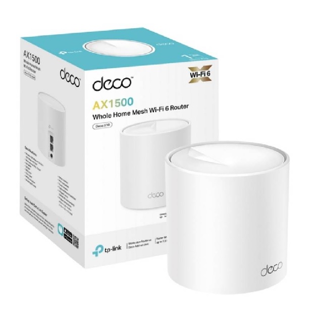 Sistema Wi-Fi Mesh TP-Link Deco X10 1-Pack AX1500