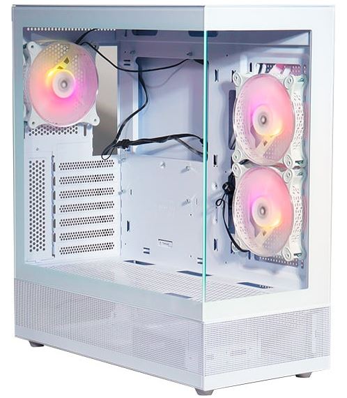 Gabinete Gamer Solarmax CM-W930 Blanco