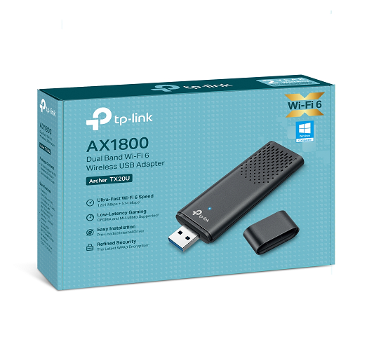 Adaptador Wifi Tp-link AX1800 USB 3.0 Archer TX20U