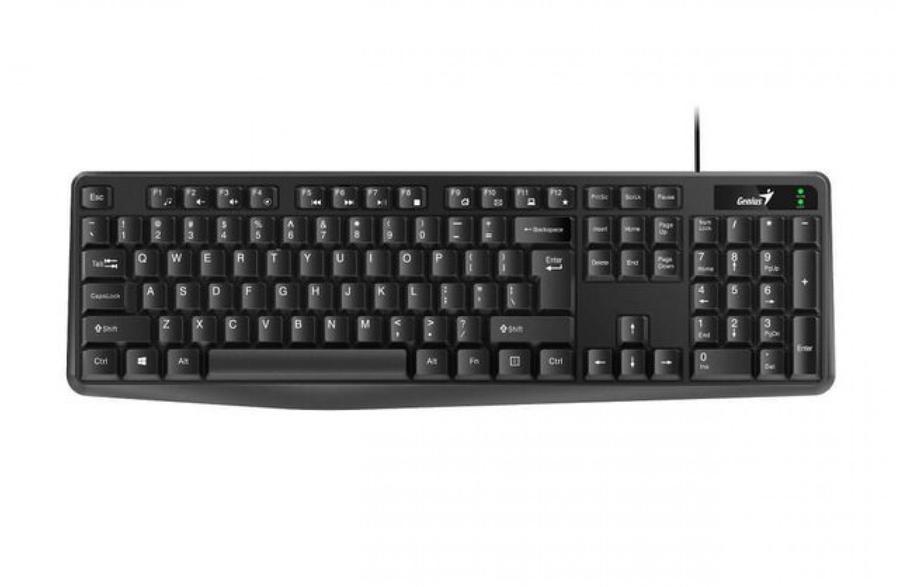 Teclado Genius Usb Kb-117 Ai Black Sp