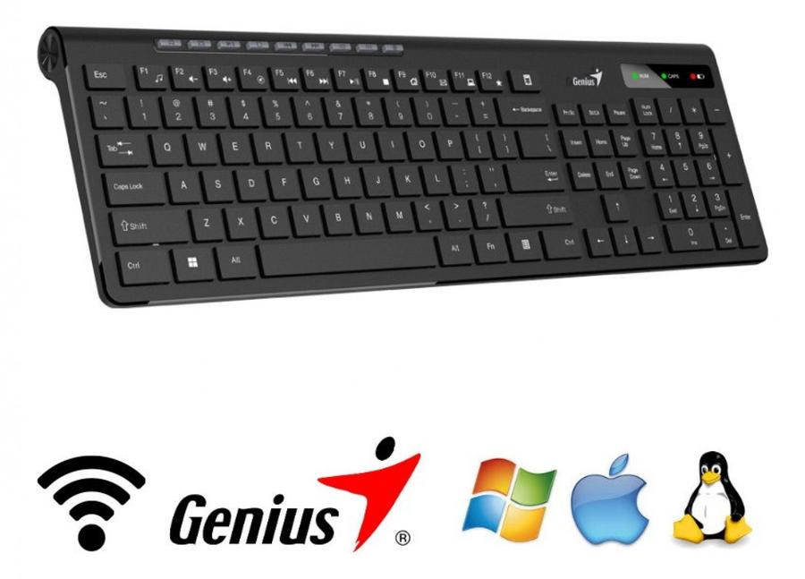 Teclado Genius Wireless Slimstar 7230
