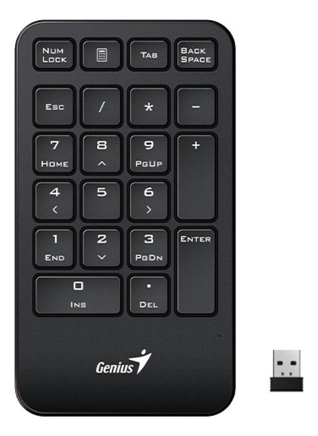 Teclado  Genius Numpad1000 24Ghz Black