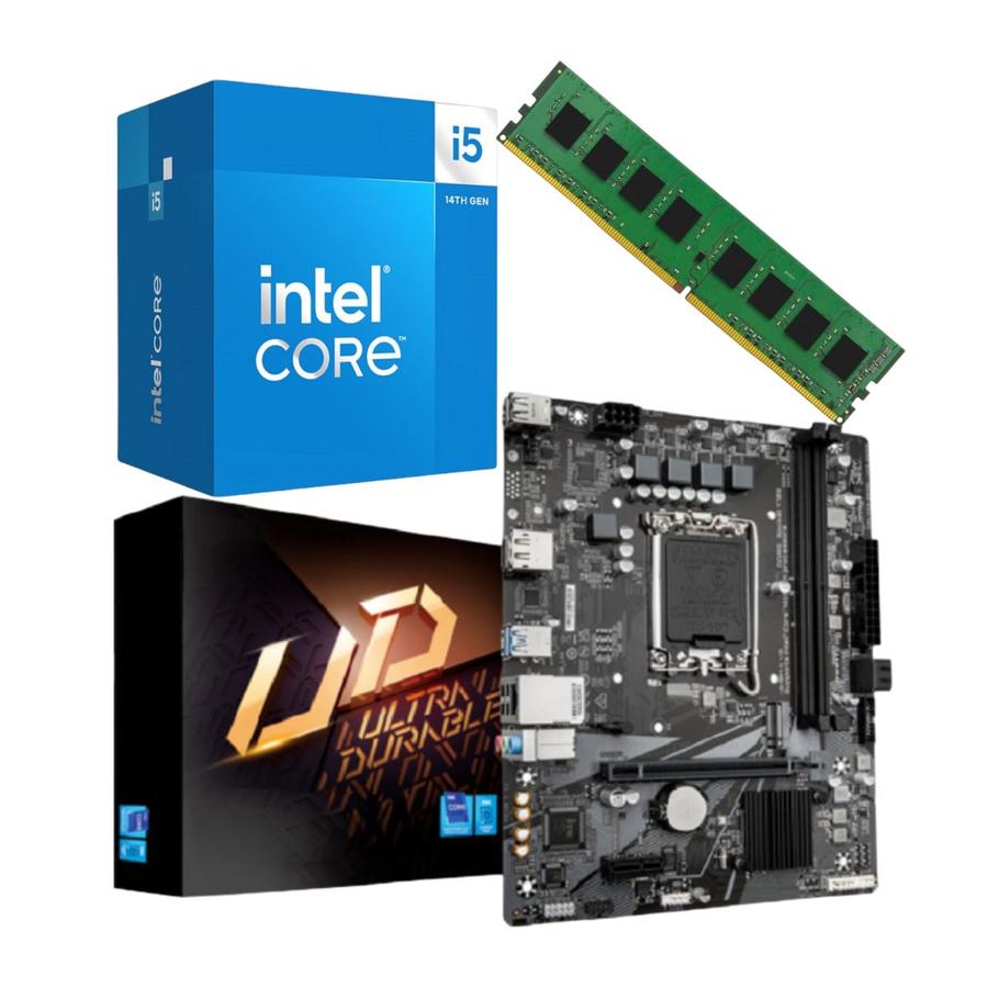 Combo Ecovision Intel I5 14400 + H610M + 16Gb