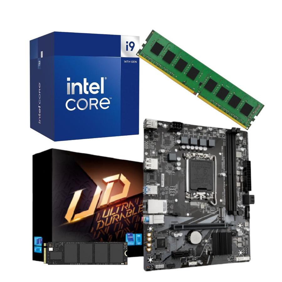 Combo Ecovision Intel I9 14900F + 16GB + 1Tb