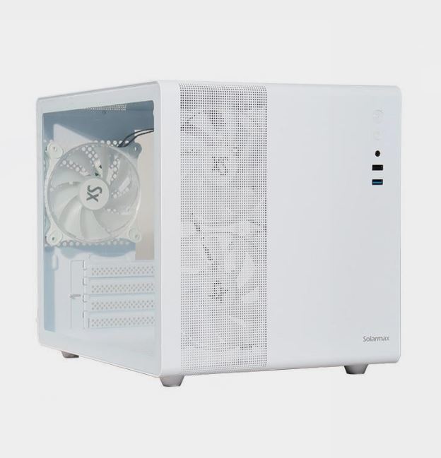 Gabinete Gamer Solarmax CM-W300 Blanco