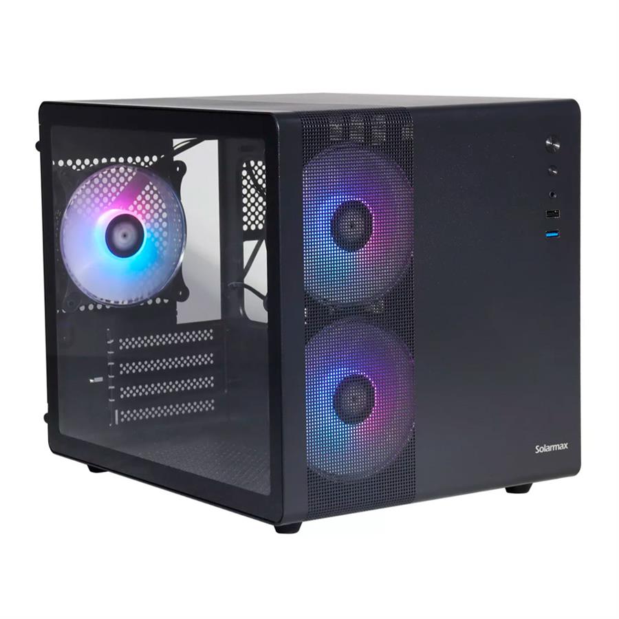 Gabinete  Gamer Solarmax CM-B300 Negro