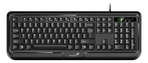 Teclado Genius KB-118 II Black USB SP CB