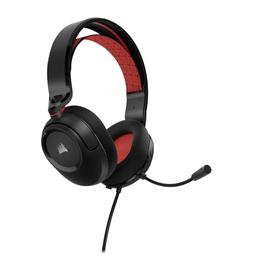Auricular Corsair Gaming HS35 V2 Wired Gaming Headset Red