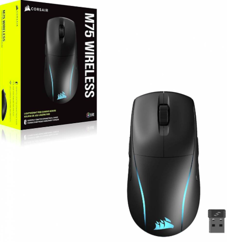 Mouse Gamer Corsair M75 Wireless RGB Negro
