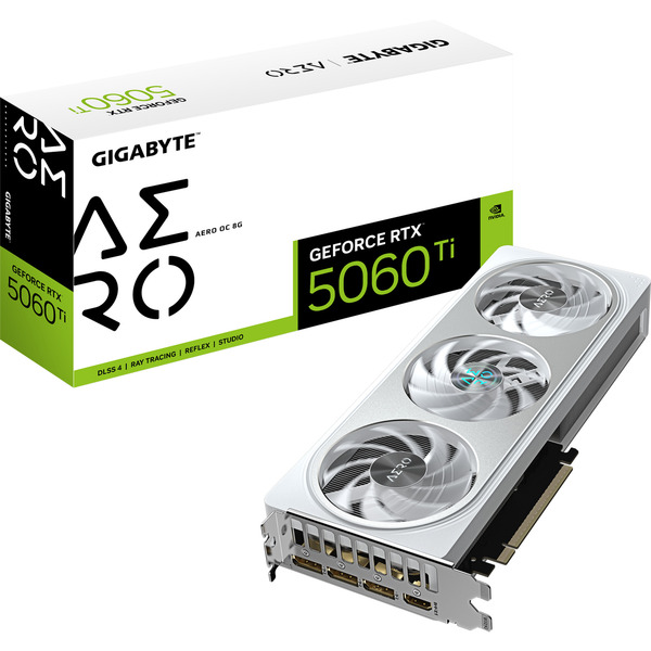 Placa De Video Gigabyte Geforce Rtx 5060 Ti Aero Oc 8G
