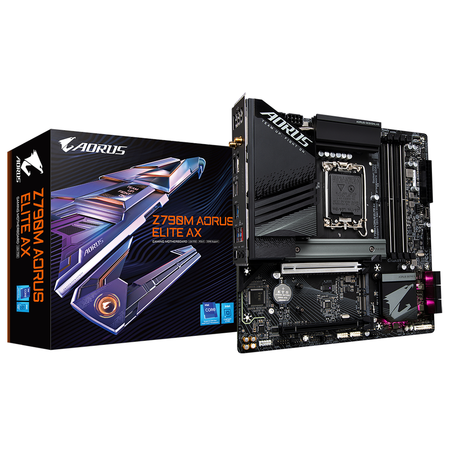 Mother Gigabyte Z790M AORUS ELITE AX Ddr5 Socket 1700