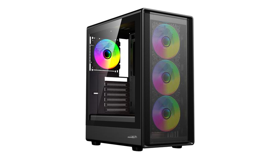 Gabinete Sentey M40 Black 4 Fan Argb