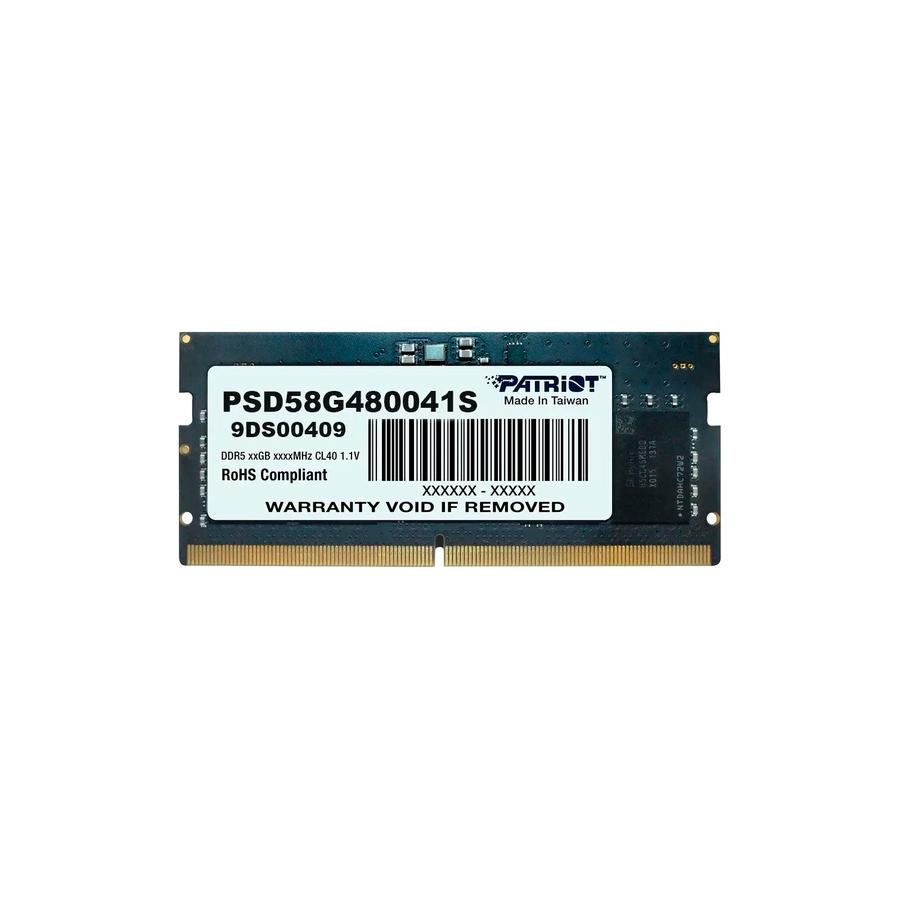 Memoria Ddr5 Sodimm 8 Gb 4800 Mhz Patriot Signature