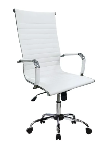 Silla De Oficina Aluna RT-B01G White Alta
