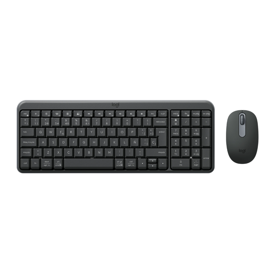 Combo Teclado Y Mouse Bluetooth Logitech MK250
