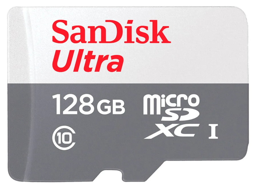 Memoria Micro SD 128 Gb Sandisk Con Adaptador