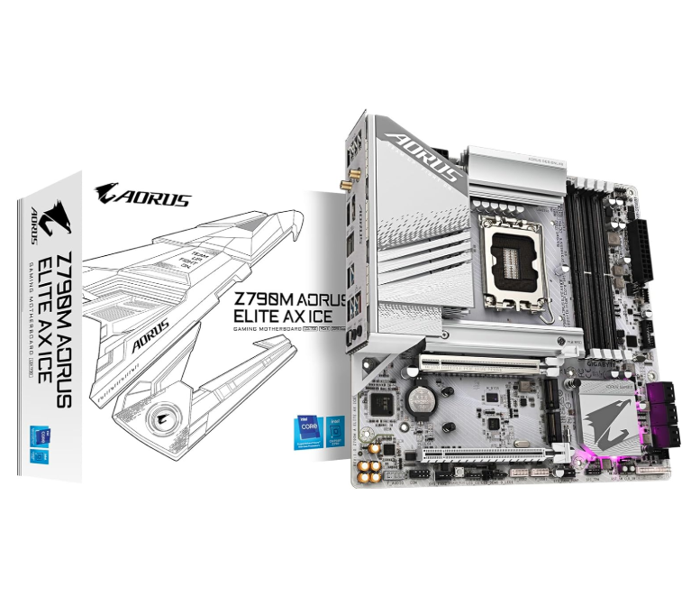 Mother Gigabyte Z790M AORUS ELITE AX ICE Socket 1700