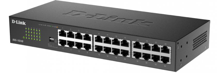 Switch D-link Dgs-1024D 24-port 10/1001000mbps Unmanaged