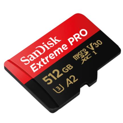 Memoria Micro SD 512 Gb Sandisk Extreme Pro Con Adaptador