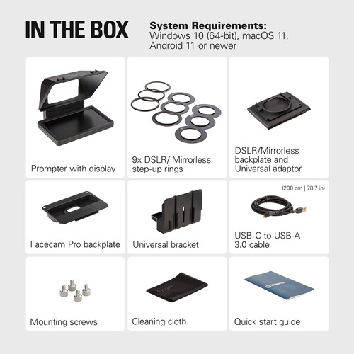Elgato Teleprompter Pantalla Integrada