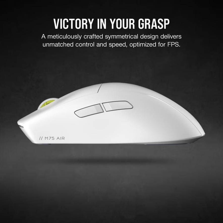Mouse Gamer Corsair M75 Air Wireless Ultra-lightweight White