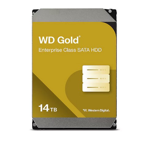 Disco Rigido 14 Tb Western Digital Gold Sata 3.5 7200 Rpm