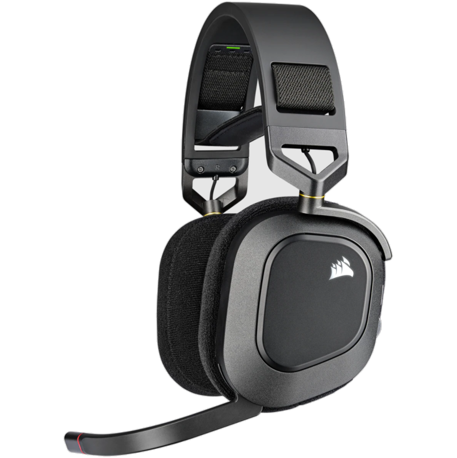 Auricular Corsair Gaming Hs80 Rgb Wireless Spatial Audio Carbon