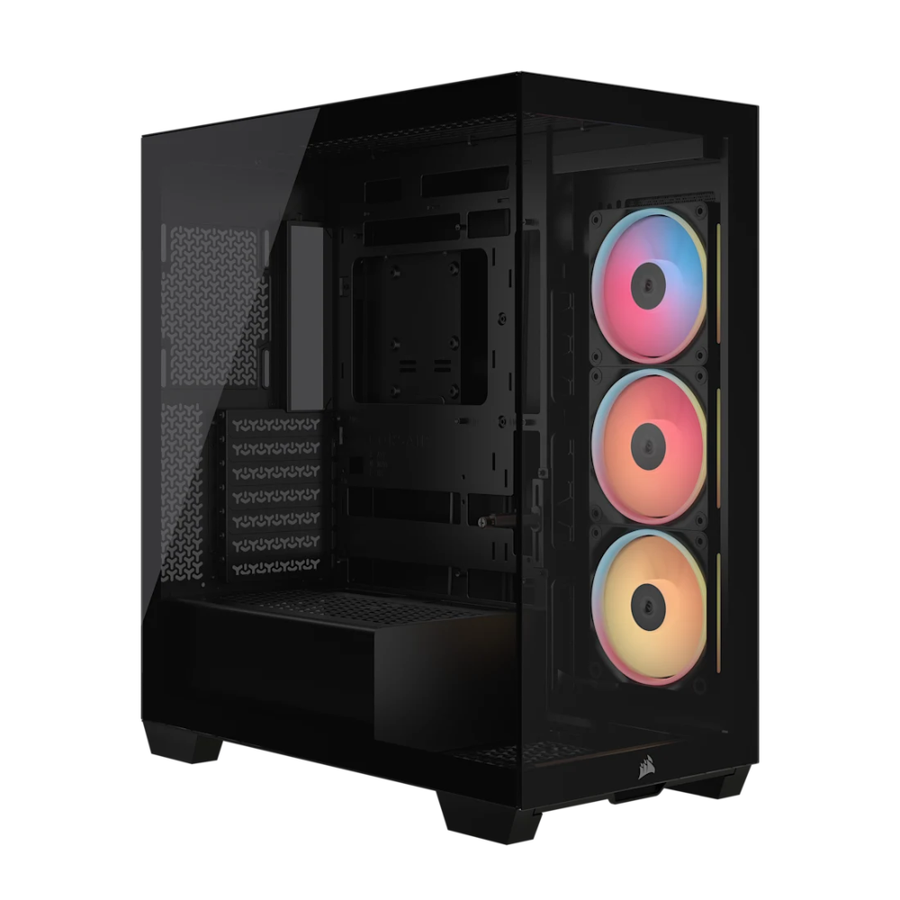 Gabinete Corsair Frame 3500X Lx-R Rgb Icue Link Black
