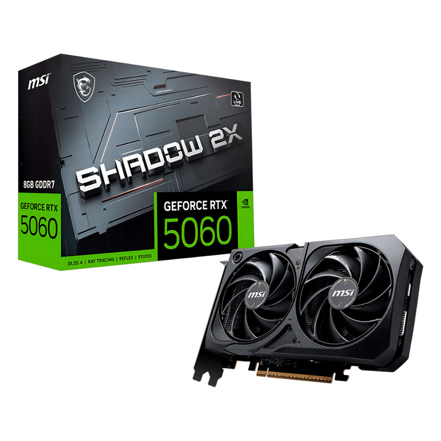 Placa De Video Msi Geforce Rtx 5060 Shadow 8G