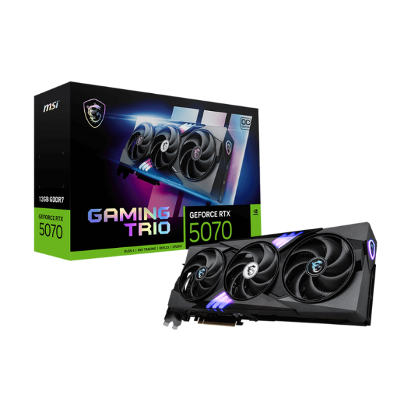 Placa De Video Msi Geforce Rtx 5070 12G Gaming Trio Oc