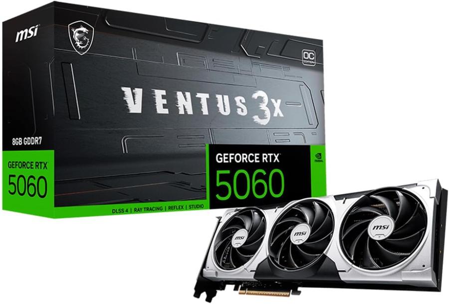 Placa De Video Msi Geforce Rtx 5060 8G Ventus 3X Oc