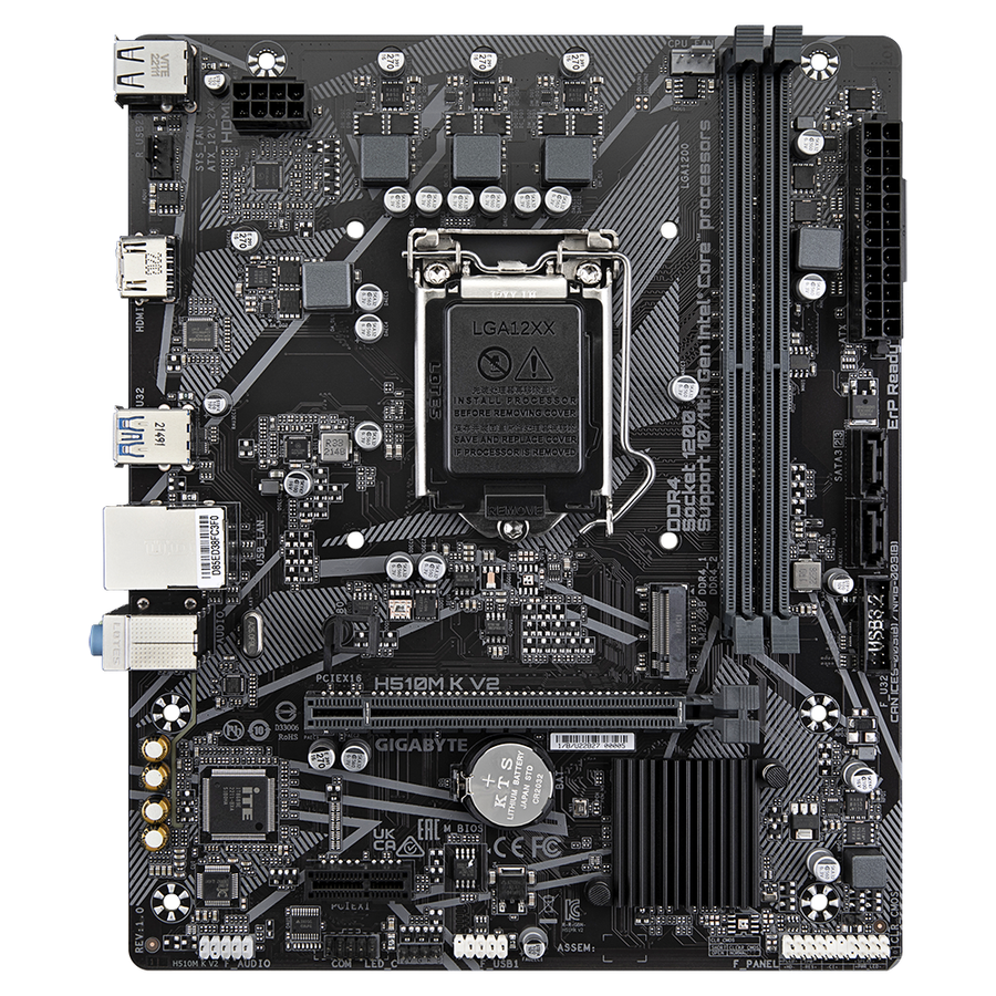 Mother Gigabyte H510M K V2 Socket 1200 - Compatible 10º Y 11º Gen