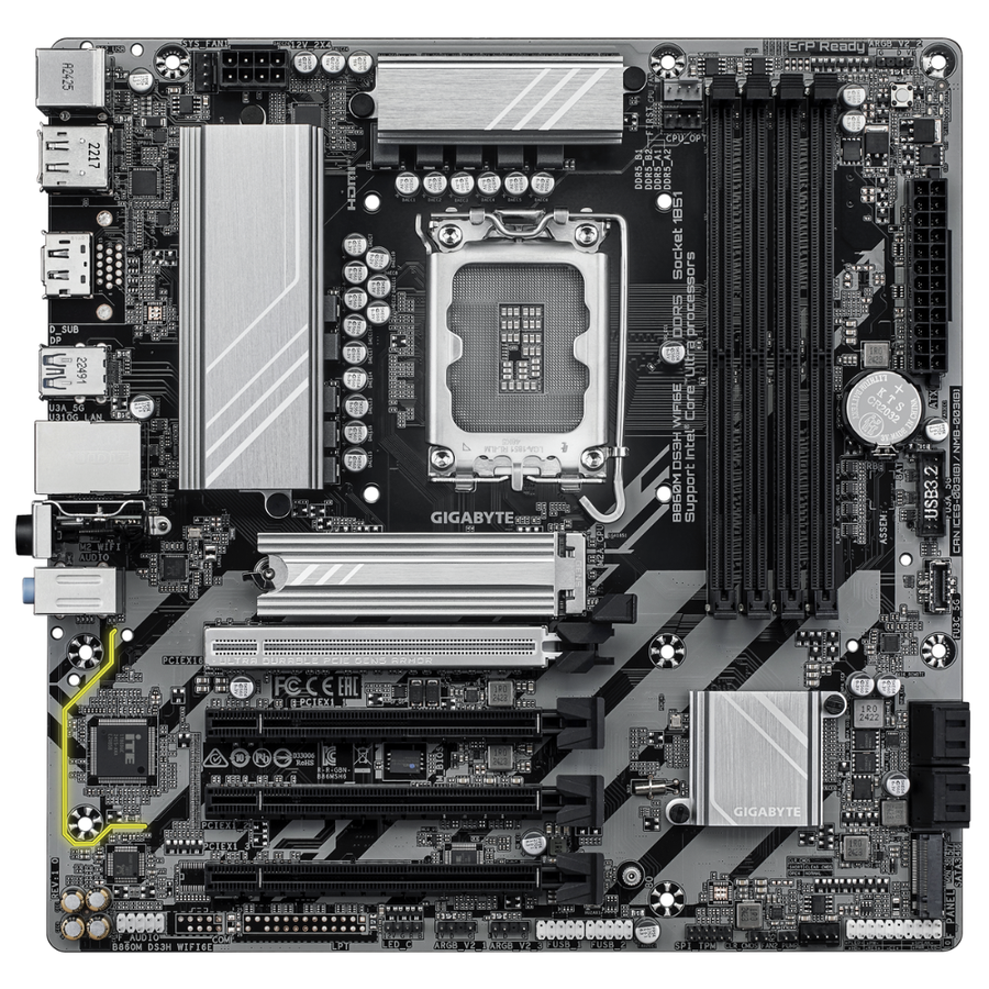 Mother Gigabyte B860M Ds3H Wifi6E Socket 1851