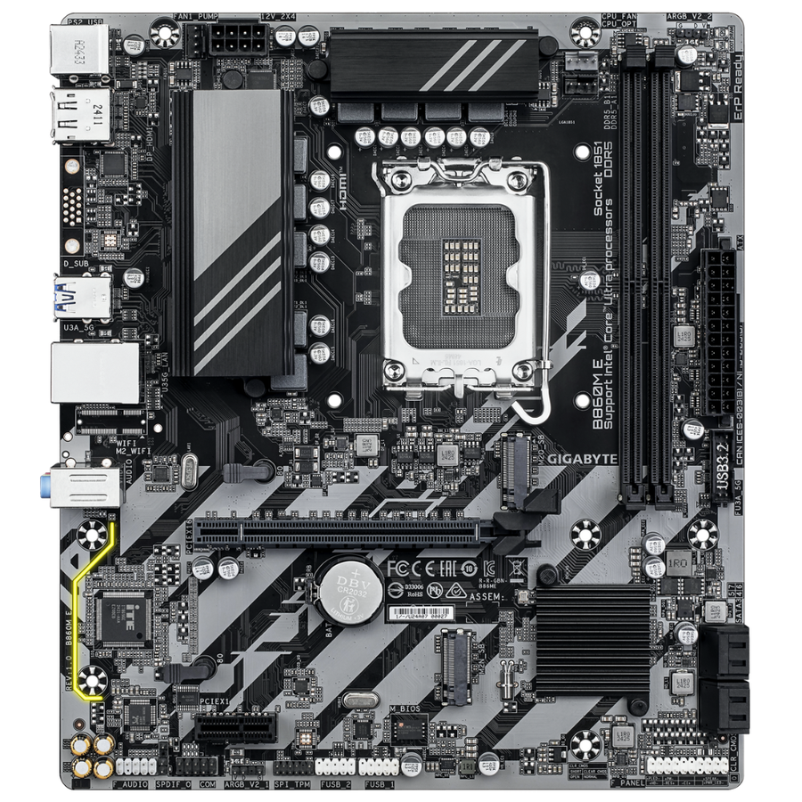 Mother Gigabyte B860M E Socket 1851