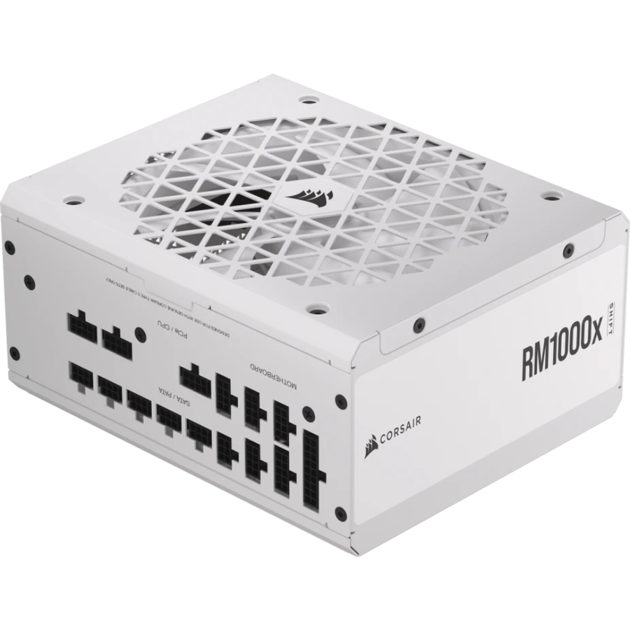 Fuente Corsair Rm1000X White Shift 1000W 80+ Gold