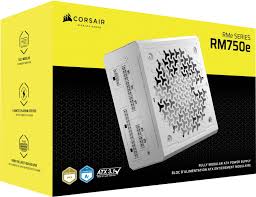 Fuente Corsair Rm750E White 750W 80+ Gold