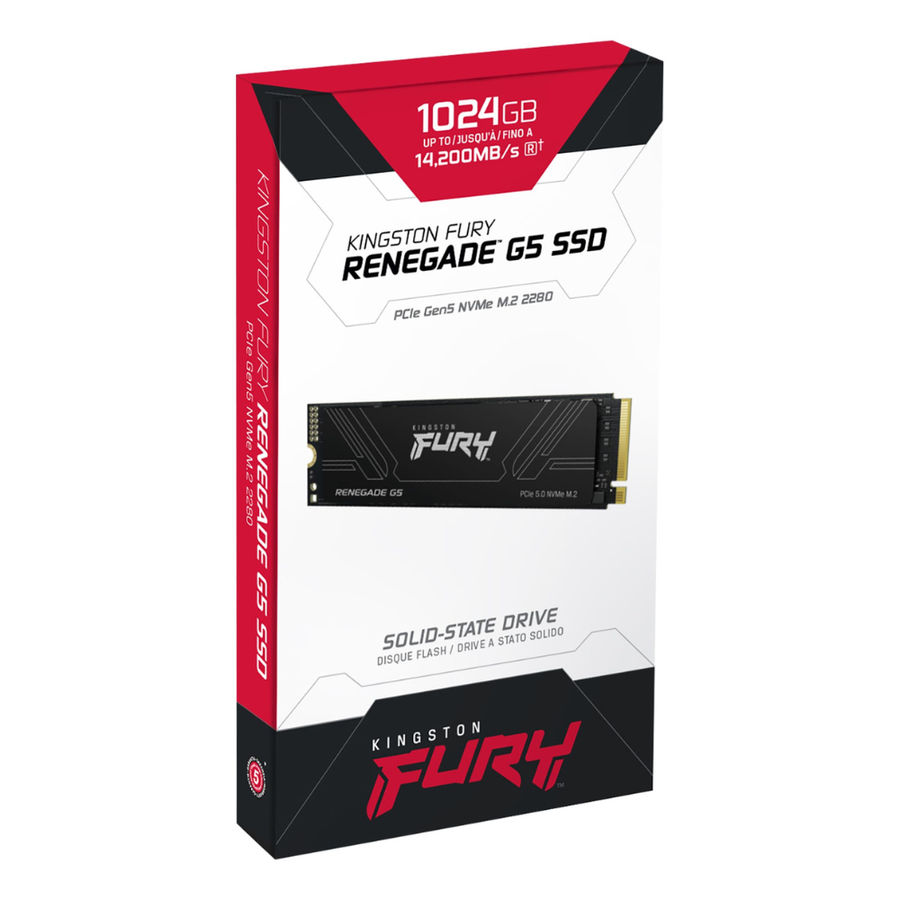 Disco Solido Ssd 1 Tb Kingston FURY Renegade G5 PCIe 5.0 NVMe M.2