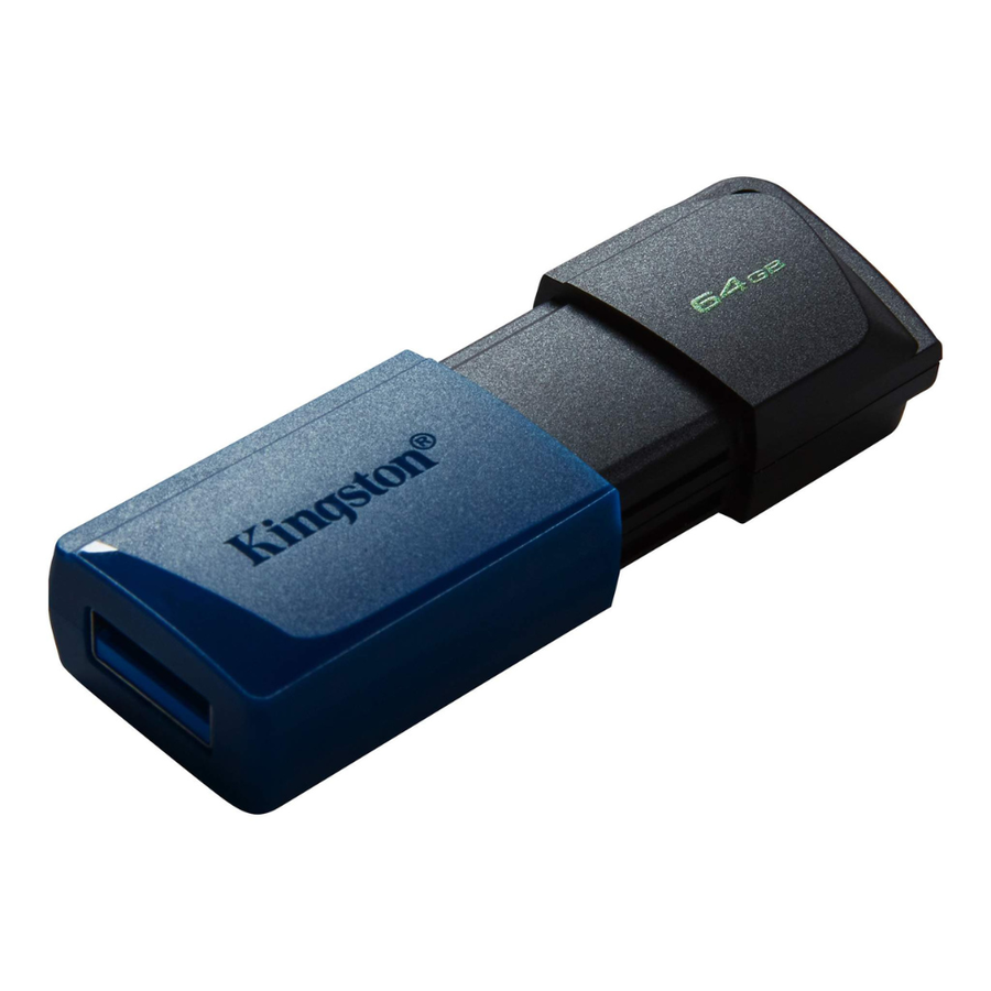 Pendrive Kingston 128Gb USB 3.2 DataTraveler Exodia M Aqua
