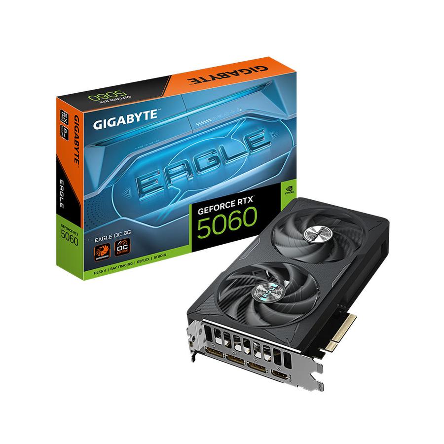 Placa De Video Gigabyte Geforce Rtx 5060 Ti Eagle 8G