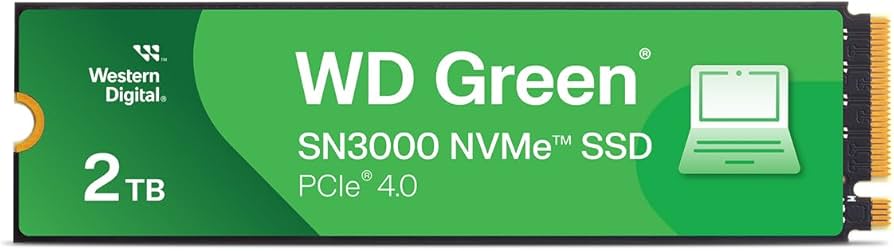 Disco Ssd Western Digital Green SN3000 NVMe  2 TB