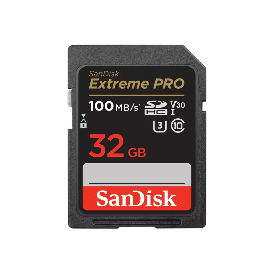 Tarjeta De Memoria SD SanDisk 32GB UHS-I Extreme Pro