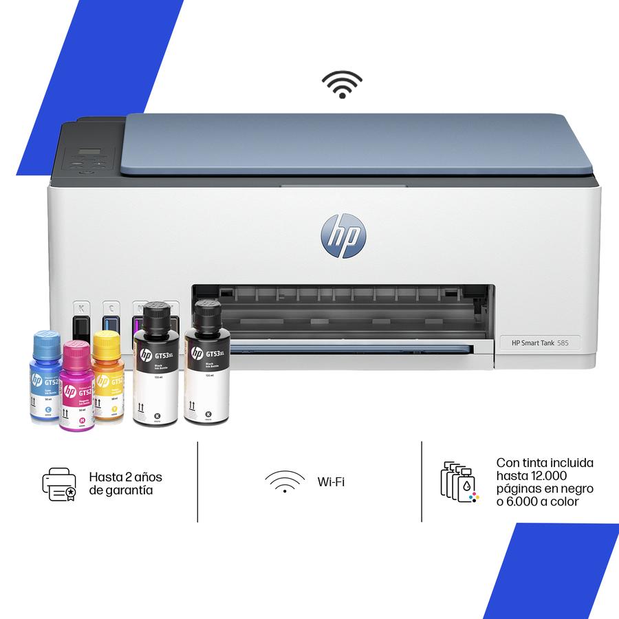 Impresora Multifuncional HP Smart Tank 585 (1F3Y4A)