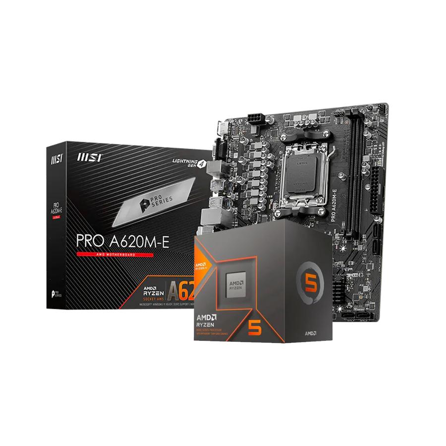 B1 Combo Ecovision Amd Ryzen 5 8500G + Mother  + 8GB