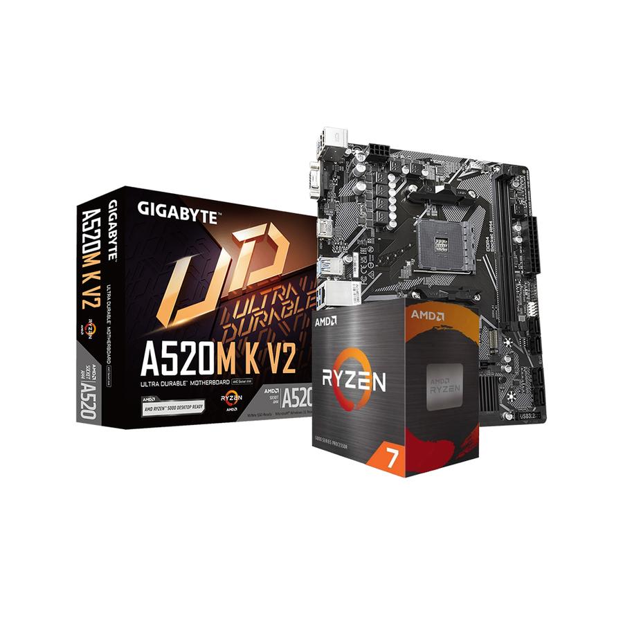 B3 Combo Ecovision Amd Ryzen 7 5700 + Mother + SSD 1TB