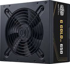 Fuente Cooler Master Mwe Gold 650w V3 80 Plus Gold Atx 3.1 Color Negro